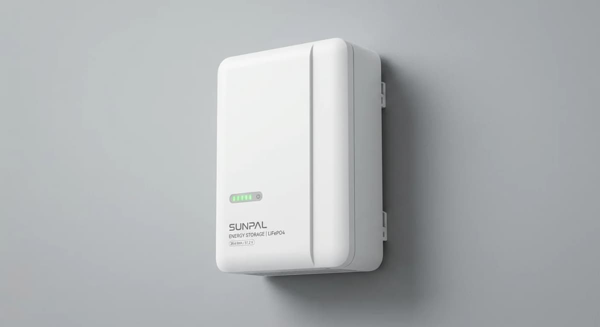 Batterie de stockage solaire Sunpal LiFePO4