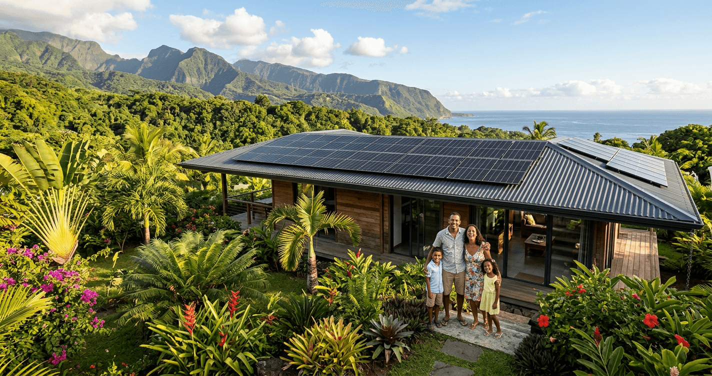 Panneaux solaires à La Réunion : prix réels 2026 et aides