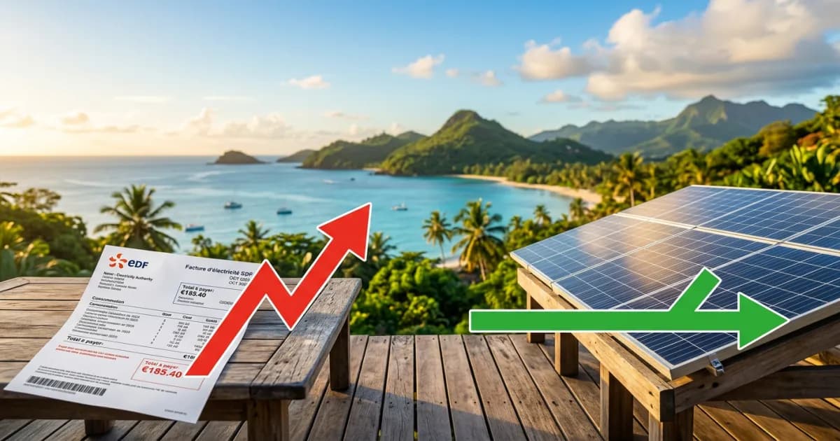 Prix du kWh EDF à La Réunion en 2026 : Tarifs et Alternatives